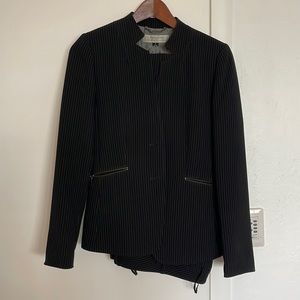 Tahari size two pinstripe suit